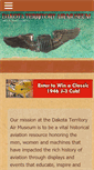 Mobile Screenshot of dakotaterritoryairmuseum.com